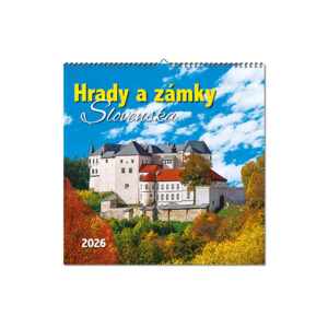 Nástenný kalendár Hrady a zámky Slovenska 2026