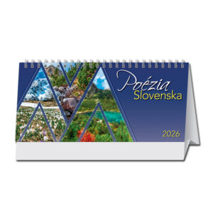 Stolový kalendár Poézia Slovenska 2026