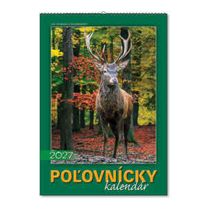 Nástenný kalendár Poľovnícky kalendár 2027